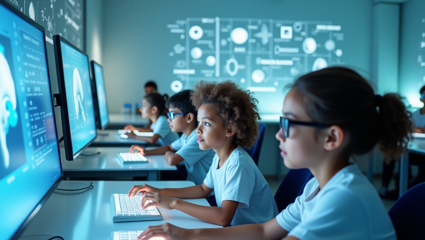 Flux_Dev_A_futuristic_classroom_with_a_group_of_diverse_studen_0