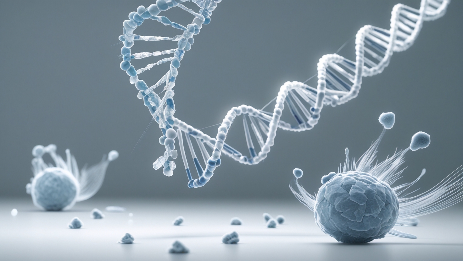 Molecular Biology Simulation: DNA Replication and Protein Synthesis